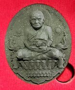 Thai  Amulet Phra LP. Thuad  b.e.2556 (2013)Rare Real. - $39.60