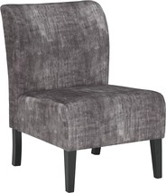Signature Design By Ashley Triptis Contemporary Accent Chair, Dark Gray - £107.93 GBP