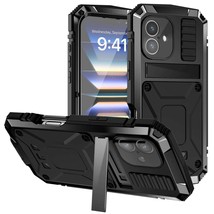 Rugged Full-Body Armor Case with Kickstand for iPhone 16 Pro Max/16 Plus - £28.41 GBP