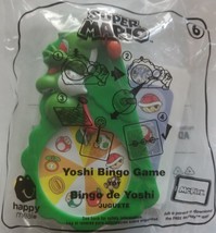 Yoshi Bingo Game Super Mario Mc Donald's Happy Meal Toy #6 2018 New - $5.55