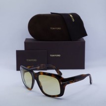 TOM FORD FT0885 53F Havana/Gradient Yellow 57-18-140 Sunglasses New Auth... - $251.65