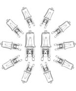 12pcs G9 Bulb 40 Watt 120 Volt Dimmable T4 JCD Type Bi-Pin Base for 40 W... - $147.42 MXN