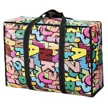 Alphabet Jumbo Shopping Storage Laundry Bag - €7,29 EUR