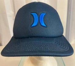 Blue Hurley Trucker/Baseball Type Hat Adjustable W/ Mesh Back - £8.55 GBP