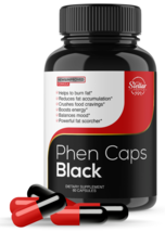 Phen Caps Black, mejora metabolismo y aumenta la energía-60 Cápsulas - £30.03 GBP