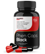 Phen Caps Black, mejora metabolismo y aumenta la energía-60 Cápsulas - £29.34 GBP