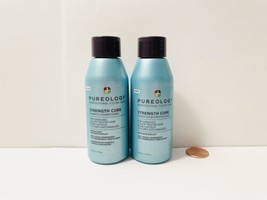 PUREOLOGY Strength Cure Shampoo and Conditioner Set 1.7oz Each Travel Size - $16.49