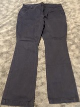 Old Navy Dark Blue/Black Boot Cut Pants Size 16 - $7.91