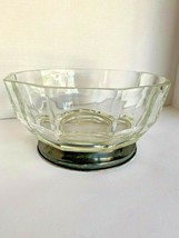 Crystal Bowl with a Silverplate Base Made in Italy Fruit Bowl Holiday Decor - £15.85 GBP