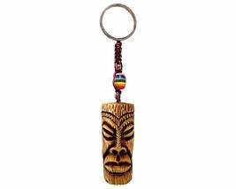 Gypsy Daze Smokes Lips Polynesian Tiki Head 3D Figurine Keychain Multicolored Ma - £10.86 GBP