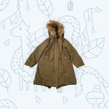 Gap kids girls 5 years jacket with removal fur vest , fur on hood is in ok... - $35.00
