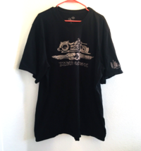 Harley Davidson Motorcycle Willie G Short Sleeves Crew Neck Sz 3XL Men&#39;s T-Shirt - £26.44 GBP