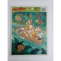 Vintage Walt Disney&#39;s DuckTales Puzzle Golden Frame-Tray Puzzle 4512G-7 - $165.98 MXN