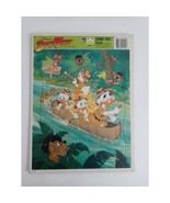 Vintage Walt Disney&#39;s DuckTales Puzzle Golden Frame-Tray Puzzle 4512G-7 - $8.90