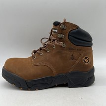 Hawx 6&quot; Enforcer ASTM F2413-18 Men Brown Comp Toe Work&amp; Safety Boots Size 10.5EE - £34.99 GBP