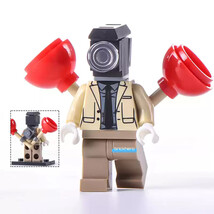 Cameraman YouTube Shorts Skibidi Toilet Lego Minifigure Brick Toys Gift - $2.99