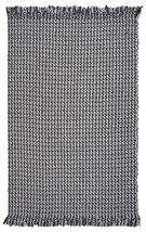 8' X 10' Grey Hand Woven Houndstooth Indoor Area Rug - $595.49