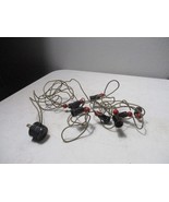 VINTAGE  8 Socket C6 Red Ball  CHRISTMAS STRING Resoldered for Safety Gu... - €25,79 EUR