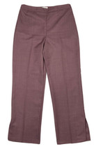 TopShop Women Size 8 (Measure 29x31) Purple Side Zip Split Leg Business Pants - £8.50 GBP