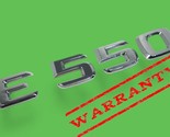 10-2016 mercedes w207 w212 e550 rear trunk badge emblem logo sign letter... - £18.38 GBP
