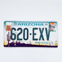 2016 United States Arizona Grand Canyon Passenger License Plate 620-EXV - £10.17 GBP