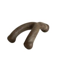 MPP Dog Durable Hefty Wishbone Dental Chew Toys Bacon or Wood Scent Easy Grip He - $16.05+