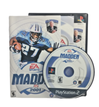 EA Sports Madden NFL 2001 (Sony PlayStation 2, 2000) - 100% Complete (Tested) - £8.07 GBP
