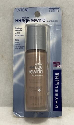 Maybelline Instant Age Rewind Foundation SPF 18 - Light 5 Creamy Natural - 1 oz