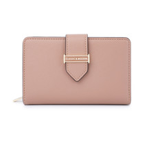  Large Capacity Zipper Handbag Two Fold Wallet Women&#39;s Short - £21.62 GBP