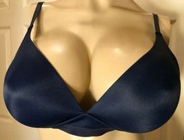 Ellen Tracy 36D Navy Blue 59414P3 Wire Free Lined 36 D Bra - £5.18 GBP