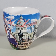 St Louis Coffee Mug Size 6&quot; Wide With Handle 4.5&quot; Tall City Souvenir Mug - $10.88