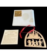 Marlow Woodcuts Christmas Ornament Wizard of Oz SUPER RARE Americus Kansas - $3,769.28 MXN