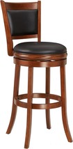 Set Of 1 Ball And Cast Swivel Pub Height Barstools, 29-Inch Seat Height,... - $160.96