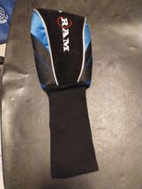 RAM Driver Golf Club Head Cover 1-Wood Black /Blue/ Gray Original Headco... - €5,93 EUR