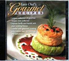 Easy Chef&#39;s Gourmet Recipes (PC-CD, 2005) Windows - NEW Sealed Jewel Case - £3.17 GBP