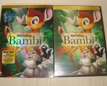 Walt Disney Bambi Movie 2011 Release 2 Disc DVD Brand New Sealed with Sl... - £6.31 GBP