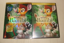 Walt Disney Bambi Movie 2011 Release 2 Disc DVD Brand New Sealed with Sl... - $7.92