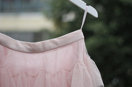Black Tiered Tulle Maxi Skirt Women Custom Plus Size Layered Tulle Skirt image 11