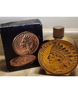 AVON Indian Head Penny EXCALIBUR After Shave Bottle EMPTY &amp; Original Box... - €9,95 EUR