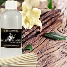 Sandalwood Vanilla Musk Scented Diffuser Fragrance Oil FREE Reeds - $13.00+