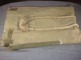 WWII KOREAN WAR VIETNAM WAR TRANSPORT BAG CANVAS W/ ROPE HANDLES 5420-26... - $24.29