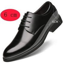 Height Increasing Shoes Men Taller Elevator 6CM Invisible Insole For Men Heighte - £167.97 GBP