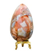 90MM Superb King Cobra Jasper Crystal Quartz Healing Reiki Energy Stone Egg - $84.04