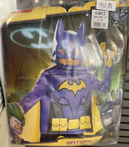 Lego The Batman Movie Batgirl Child Halloween Costume Disguise Size Med 7-8 NEW - £15.22 GBP