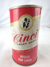 Cinci Lager Beer - The Carling Breweries LTD - Toronto CAN Pull Tab Can ... - £11.77 GBP