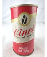 Cinci Lager Beer - The Carling Breweries LTD - Toronto CAN Pull Tab Can ... - £11.72 GBP