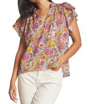 Trovata v-neck clover blouse in Dawn Fleurettes - £201.61 GBP