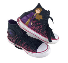 Converse Frozen 2 All Star Chuck Taylor High Top Size 13 Junior Kids Shoes Youth - £18.35 GBP