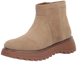 Lucky Brand Women&#39;s Chameli Lug Bootie Ankle Boot, Dune, 5 - $84.22