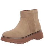 Lucky Brand Women&#39;s Chameli Lug Bootie Ankle Boot, Dune, 5 - $115.55 CAD